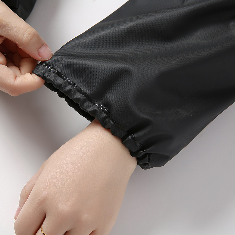 Ujjakkal ellátott kötény, bőrből, vízálló, olajálló, Oxford anyagból, vastagodott dizájn