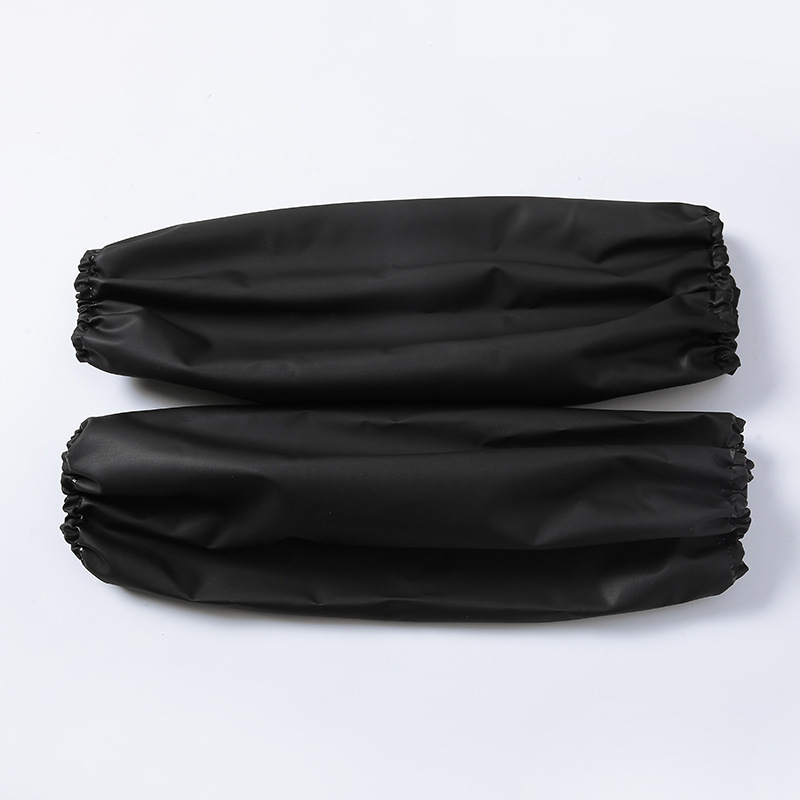 Ujjakkal ellátott kötény, bőrből, vízálló, olajálló, Oxford anyagból, vastagodott dizájn