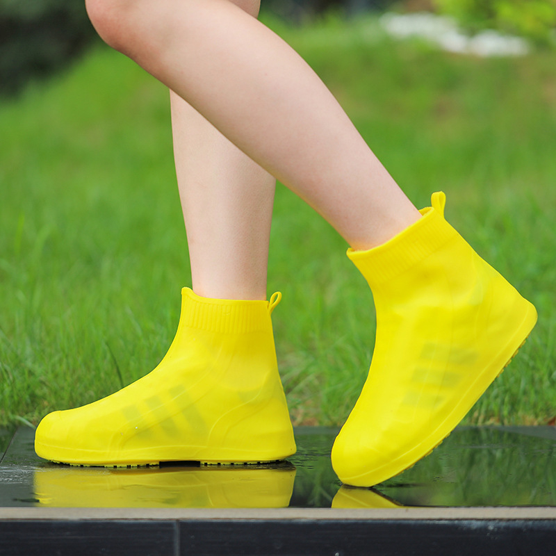 Meijia Rainproof Acoperitori impermeabili pentru cizmele de ploaie — îngroșați, antiderapante, rezistente la uzură, pentru exterior, în diferite înălțimi (lungi, înalte, medii, joase)
