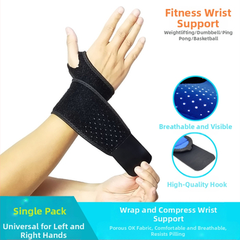 Wrap-around kompresinis riešo dirželis badmintonui — Jin Chen, okcloth, suaugusieji