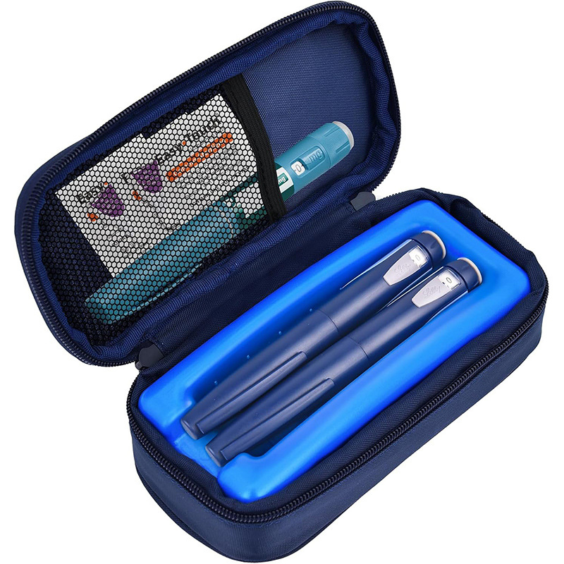 Inzulinės saugojimo krepšys su izoliacija, Oxford audinys, modelis YD-13, pritaikomas, logotipų spausdinimas įmanomas