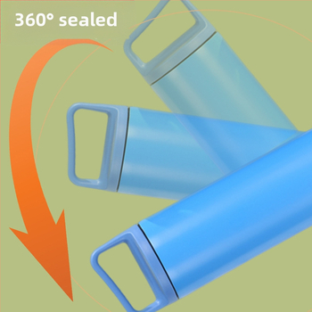 Θερμός κύπελλο με ευθύγραμμο σχεδιασμό, εσωτερικός 304 ανοξείδωτος χάλυβας, εξωτερικός 201 ανοξείδωτος χάλυβας, μόνωση 12–24 ωρών, φορητό