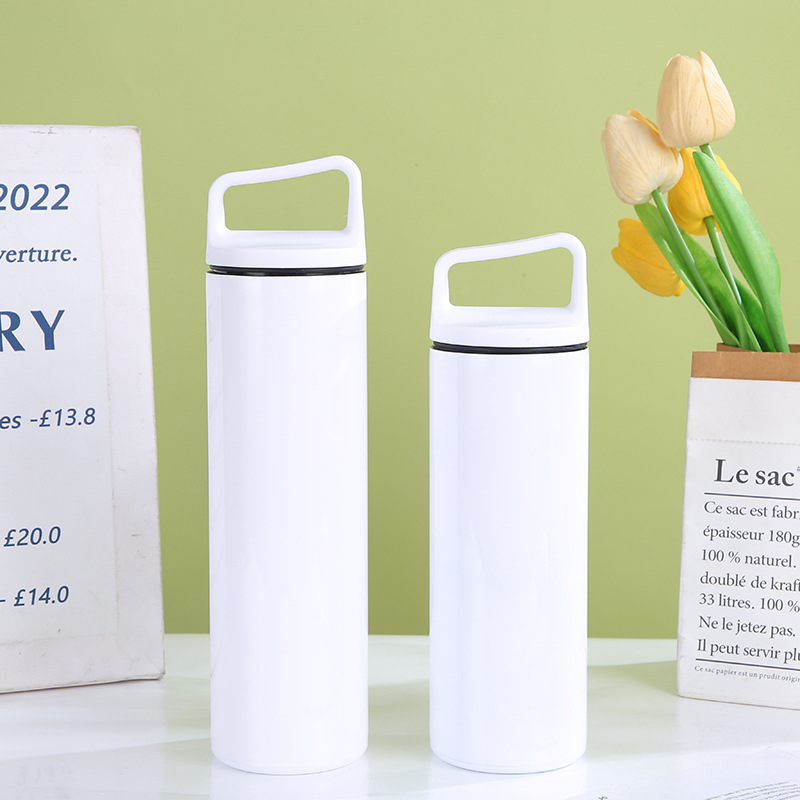 Термос чаша, Straight Cup стил, вътрешна 304 нержавееща стомана, външна 201 стомана, изолация 12–24 ч, преносима