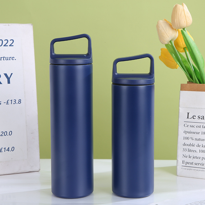 Термос чаша, Straight Cup стил, вътрешна 304 нержавееща стомана, външна 201 стомана, изолация 12–24 ч, преносима