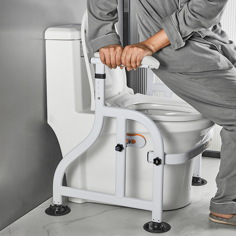 Подпорна дръжка за тоалетна за възрастни Jiafen TY-MF-4325, безопасна дръжка за изправяне — Модел: TY-MF-4325; Марка: Jiafen; Материал: Друг; Повърхностна обработка: Боядисване; Съвместимост: 1 модел