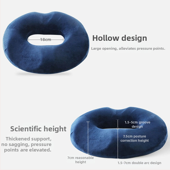 Μαξιλάρι καθίσματος από αφρό μνήμης για γραφείο με στήριξη μέσης (Μάρκα: DYG; Στυλ: Wabi; Υλικό: Αφρός μνήμης)