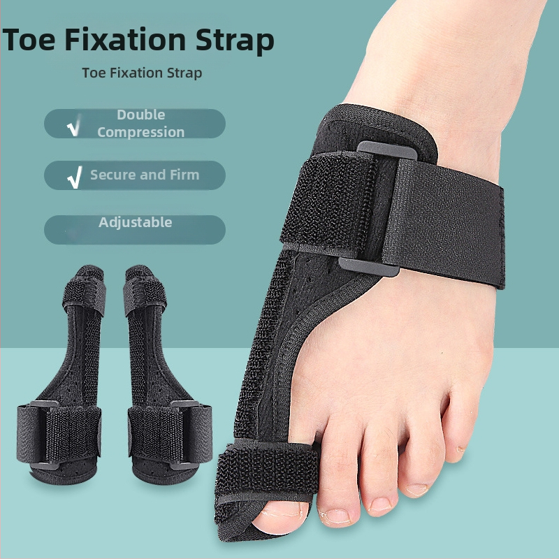 Unisex pirksta atdalītājs hallux valgus ar pirksta atbalstu – aizsargapvalks, materiāli: flanele, sūklis, Velcro, plastmasas lente; sērija Separator; stils Hallux valgus; piemērots visām sezonām