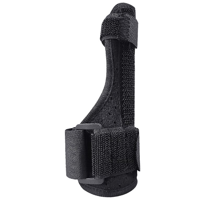 Unisex piršto atskirtukas hallux valgus su nykščio palaikymu – apsauginė danga, medžiagos: flanelė, kempinė, Velcro, plastikinė juostelė; serija Separator; stilius Hallux valgus; tinka visiems metų laikams