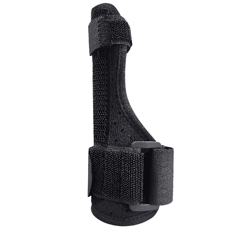 Unisex piršto atskirtukas hallux valgus su nykščio palaikymu – apsauginė danga, medžiagos: flanelė, kempinė, Velcro, plastikinė juostelė; serija Separator; stilius Hallux valgus; tinka visiems metų laikams