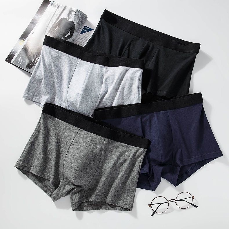 Vīriešu bokseršorti no kokvilnas ar vidējo jostu, elpojoši un antibakteriāli, 95–100% kokvilna, cirkšņa odere no viskozes