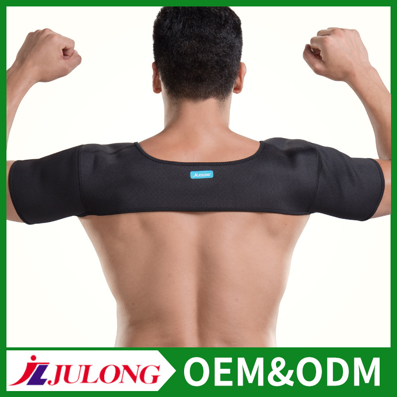 Dragon plecu aizsardzība sportam – regulējama, pieaugušajiem, vispārējiem sporta veidiem, plecu aizsargs, materiāls: SBR + imitācijas N audums