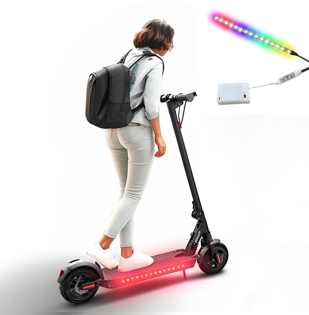 Robogó LED-szalag – 30 darab 5050 LED-ek, 4,5V bemenet, 120° fénysugár, modell SM-W5050BS30-F5