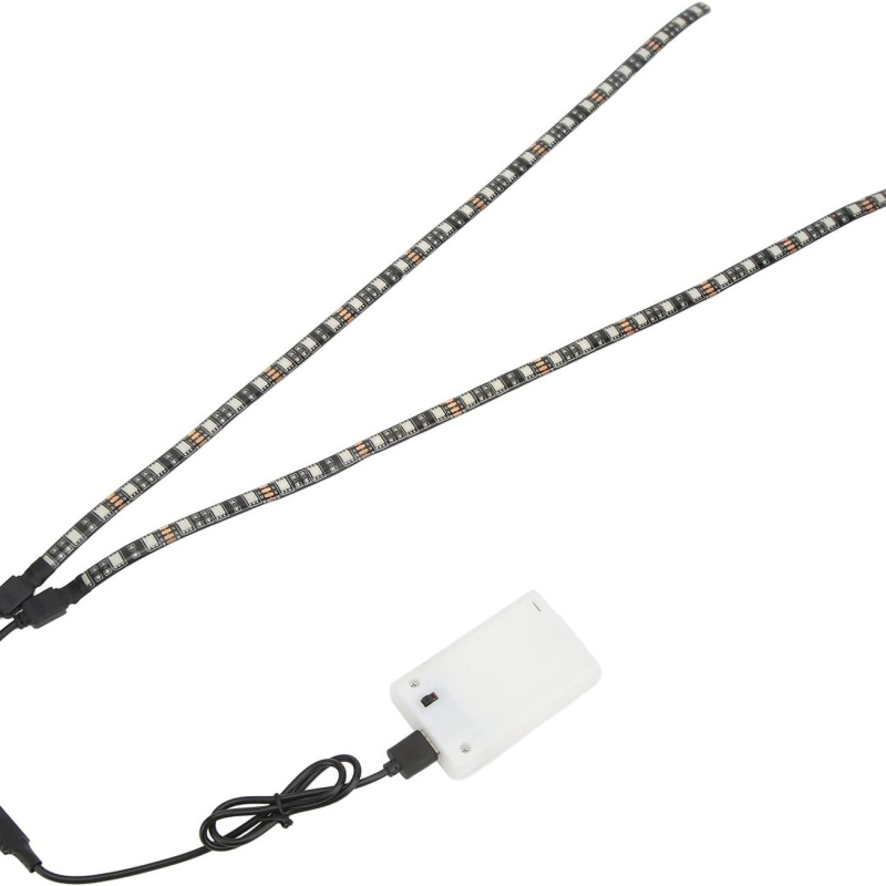 LED juosta paspirtukui – 30×5050 LED, įvestis 4.5V, 120° spindulys, model SM-W5050BS30-F5