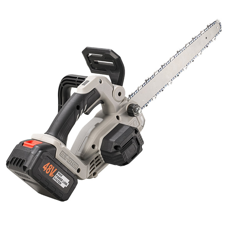 Vito електрическа верижна резачка, 21V, презареждаща се литиева батерия, стоманена верига, едноръчна работа, за открито рязане на дърва