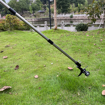 Εργαλείο κήπου για αφαίρεση ζιζανίων από ρωγμές με αποσπώμενο ανοξείδωτο ατσάλινο βραχίονα και κύλινδρο — Wancheng