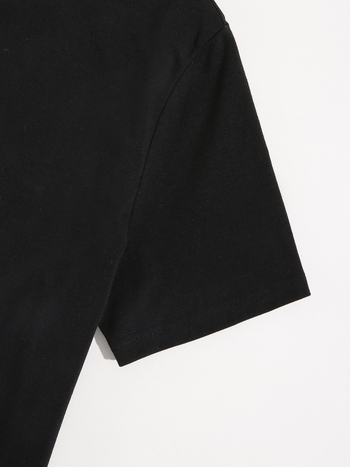 HOOK ON YOU Μπλουζάκι από βαμβάκι με εκτύπωση, στρογγυλός λαιμός, κοντά μανίκια, ίσια γραμμή, περιεκτικότητα βαμβάκι 70–80%, Καλοκαίρι 2023