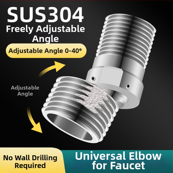 Univerzális görbült zuhanyfej, 304 rozsdamentes acélból, modern egyszerű stílus, márka Win the domineering