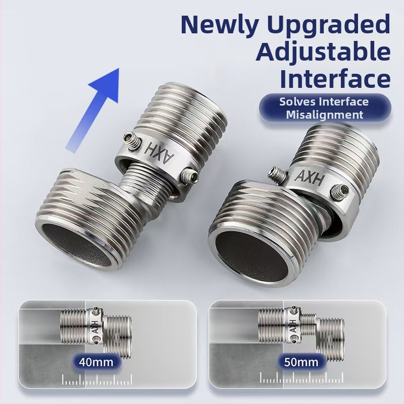 Univerzális görbült zuhanyfej, 304 rozsdamentes acélból, modern egyszerű stílus, márka Win the domineering