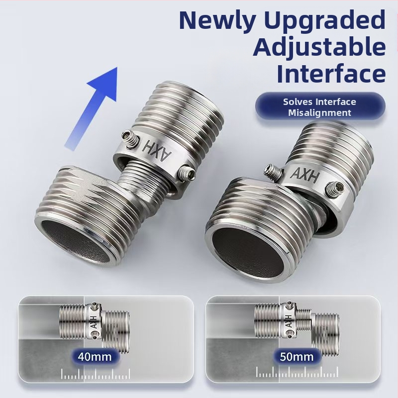 Univerzális görbült zuhanyfej, 304 rozsdamentes acélból, modern egyszerű stílus, márka Win the domineering