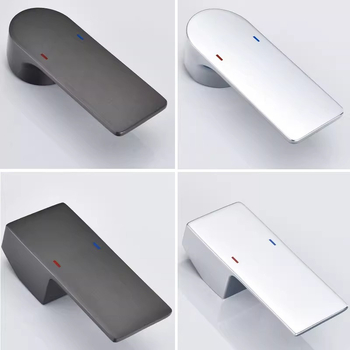 Rejtett réz csap a zuhanyhoz és mosdóhoz, menetes csatlakozás, 6 MPa, 1–80°C, modern stílus