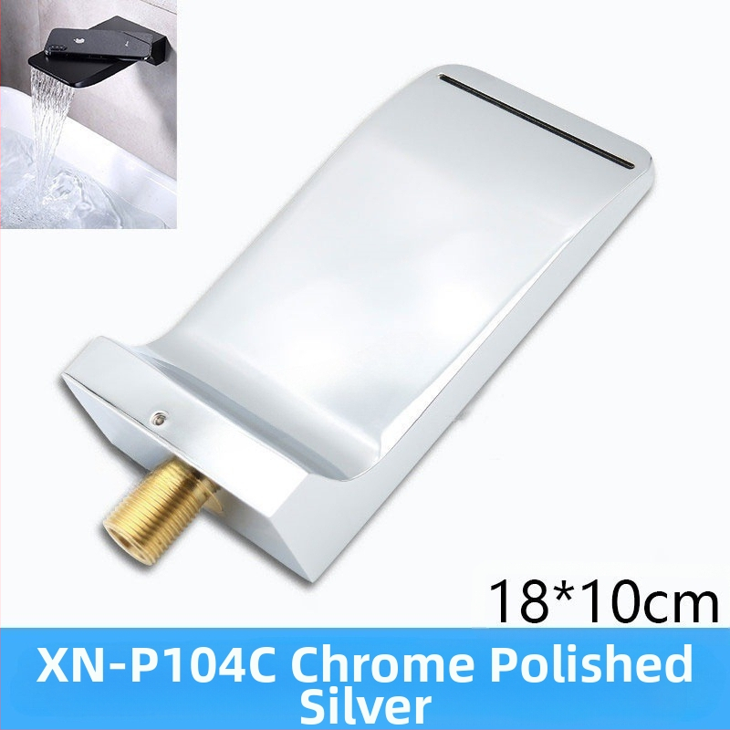 Rejtett réz csap a zuhanyhoz és mosdóhoz, menetes csatlakozás, 6 MPa, 1–80°C, modern stílus