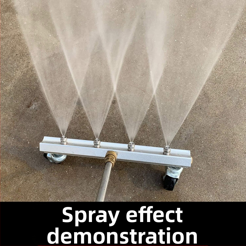 Caigong Неръждаема стомана форсунка за автомобилно миене, резба NPT1/4