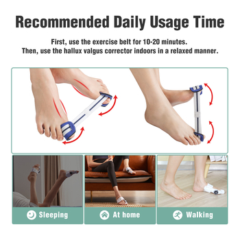 Techlove Διαχωριστής και Διορθωτής Δακτύλων Ποδός για τα Πόδια, Υλικό PC, Μη Θερμαινόμενο, Εγγύηση 1 Έτους