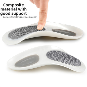 Atdalāma elpojoša ortopēdiskā puseinsole ar arkām, 3/4, TPR, jauns atdalāms model