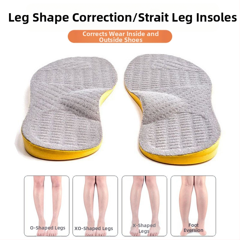 PU ortopēdiskas zolītes ar O formas arku korekciju, visa zolīte, piemērota sporta, ikdienas un siltām kurpēm