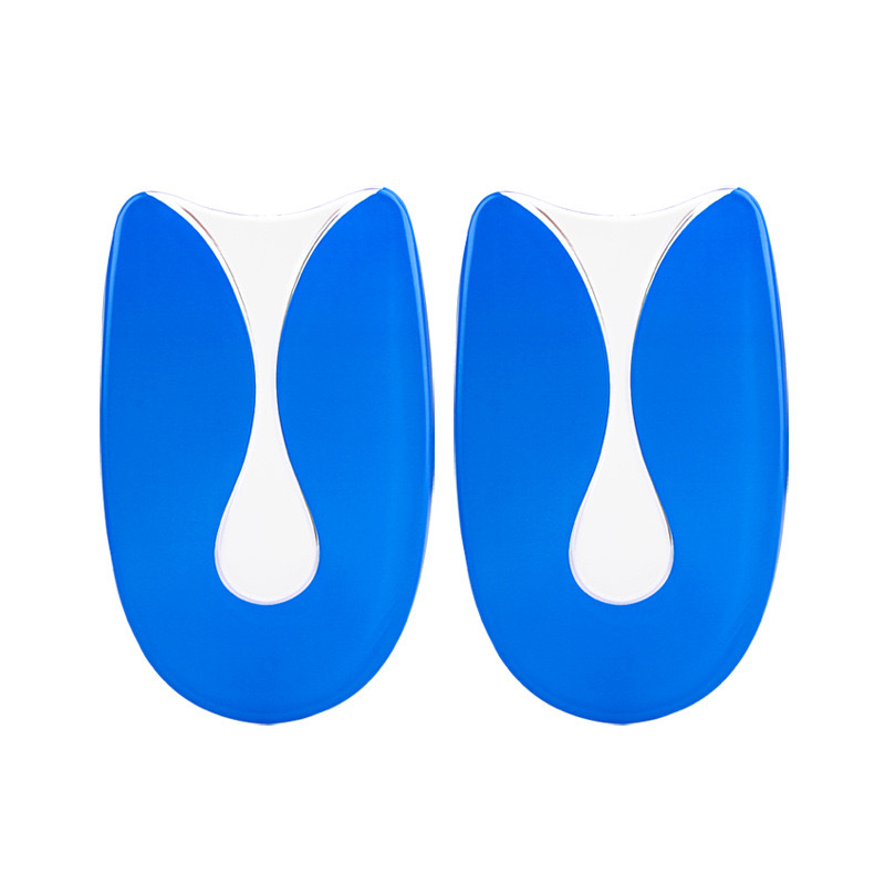 Beizu silikona U-formas papēža spilventiņš – pus zolīte, ortopēdisks atbalsts