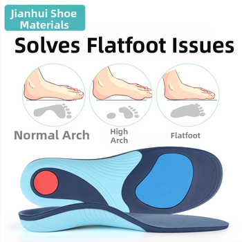 Unisex EVA zolīte ar arkas atbalstu un plakano pēdas korekciju, pilna zole, modelis JF377, piemērots sporta apaviem, ādas kurpēm un darba apaviem