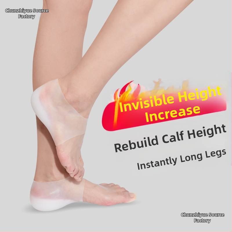 Silikona iekšējā zole kurpēm – nemanāmi caurspīdīga, visām sezonām, unisex