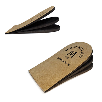 EVA magasságnövelő talpbetét, több rétegű sarokkal, légáteresztő, uniszex, sport- és mindennapi cipőkhöz