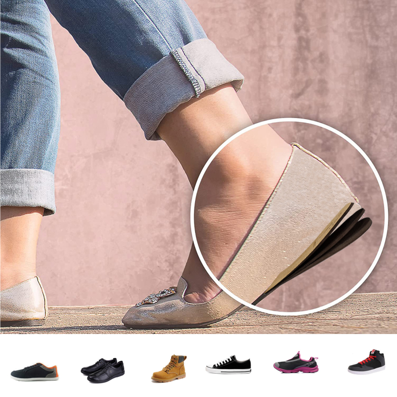 EVA magasságnövelő talpbetét, több rétegű sarokkal, légáteresztő, uniszex, sport- és mindennapi cipőkhöz