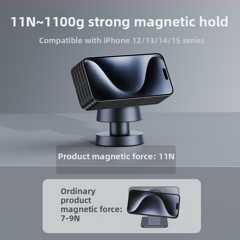 Lampa na čítanie z hliníkovej zliatiny, štyri v jednom, stolná bezdrôtová nabíjačka s dizajnom hríbika, kompatibilná s Apple magnetickým skladacím nabíjačom QC3.0 15W bez displeja CE FCC ROHS