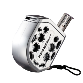 PROBON Μετροταινία από ανοξείδωτο ατσάλι, 7,5 μ., αυτοκλειδόμενη, αδιάβροχη, ανθεκτική στη φθορά