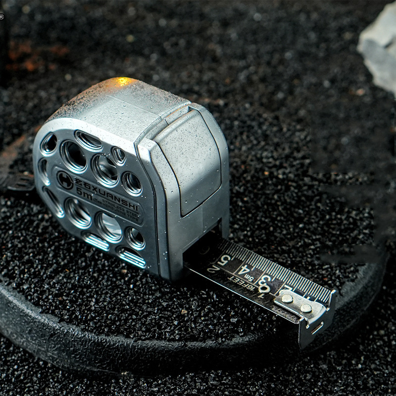 PROBON rozsdamentes acél mérőszalag, 7,5 m, önzáró, vízálló, kopásálló