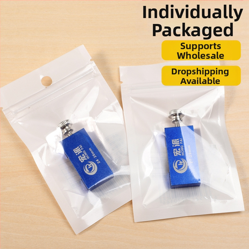 Позициониращ блок за линейка от неръждаема стомана за дървообработване — инструмент за подравняване на линия, ограничителен блок, плъзгач