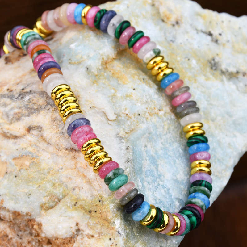 Youfei set colier și brățară pentru claviculă, material mixt, placare electroplată, stil feminin răcoros