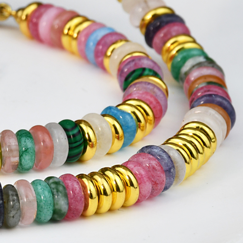 Youfei set colier și brățară pentru claviculă, material mixt, placare electroplată, stil feminin răcoros