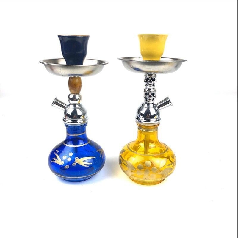 Mini huka komplekts ar stikla cauruli, elektroplētes pārklājums, Lions zīmols, mūsdienīgs stils