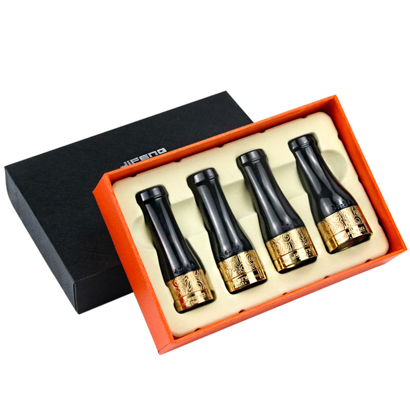 Monsoon Cigāru turētājs ar filtru – Metāls, Daudzreiz izmantojams, Klasisks filtrs, Dāvanei gatavs (Metāls; Daudzreiz izmantojams; Klasisks filtrs; Dāvanei gatavs)