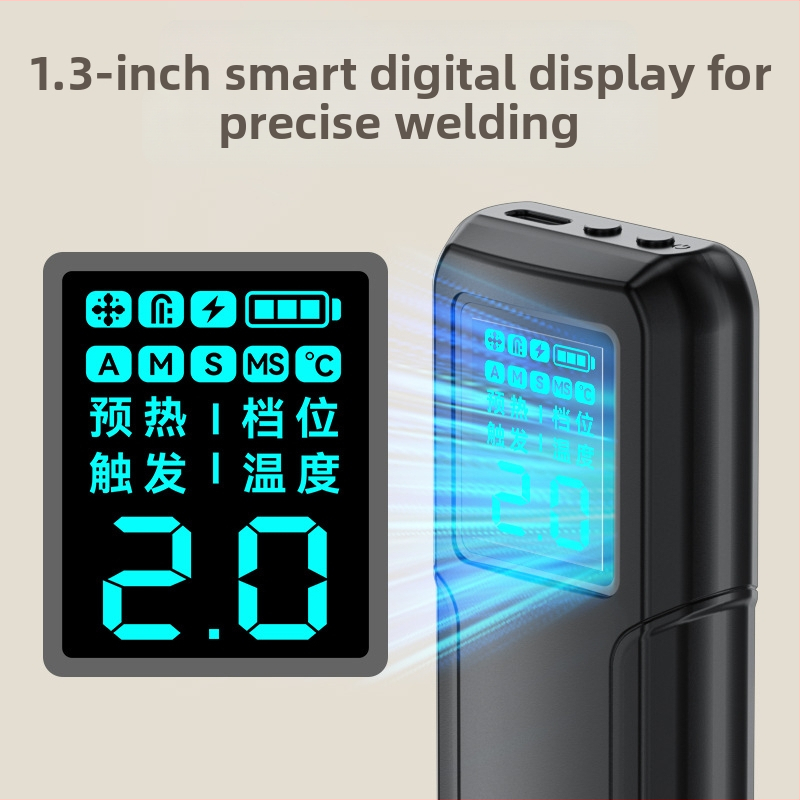 Love Fire SH2 точков заваръчен апарат | преносим ръчен инструмент заваряване на метал и никел, 5V вход, автоматично управление, захранване от батерия