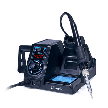Stație de lipire cu temperatură constantă (portabilă, 220V, 0.8 kg, Silverflo/Yinfu)