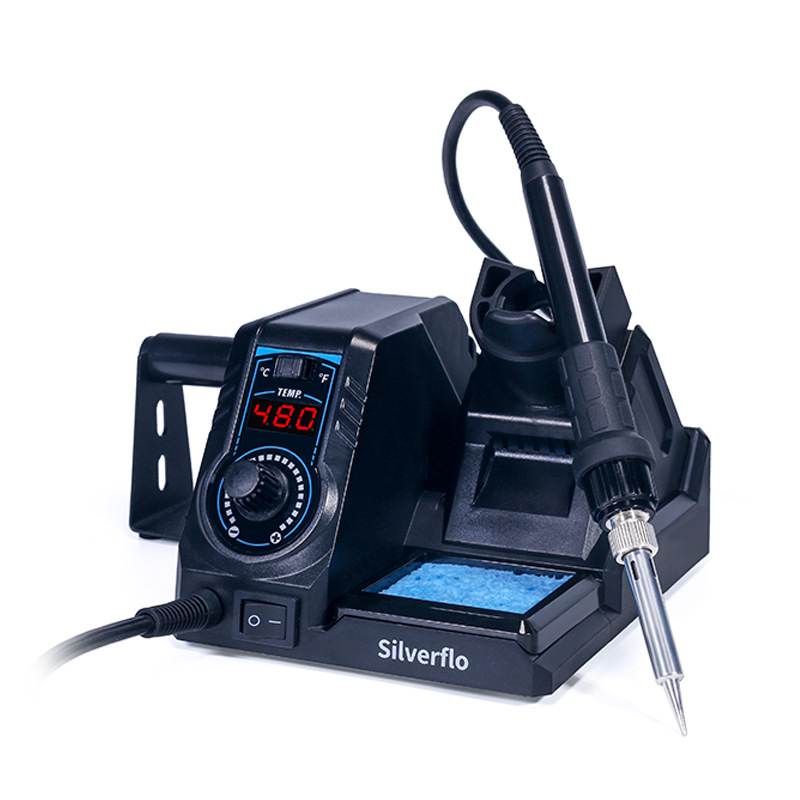 Stație de lipire cu temperatură constantă (portabilă, 220V, 0.8 kg, Silverflo/Yinfu)