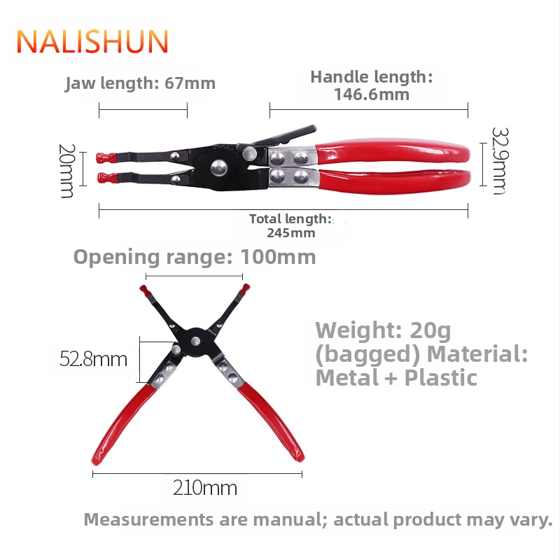 Клещи за заваряване на проводници за автомобилни електрически вериги | метал + пластмаса, 197 g, There Shun