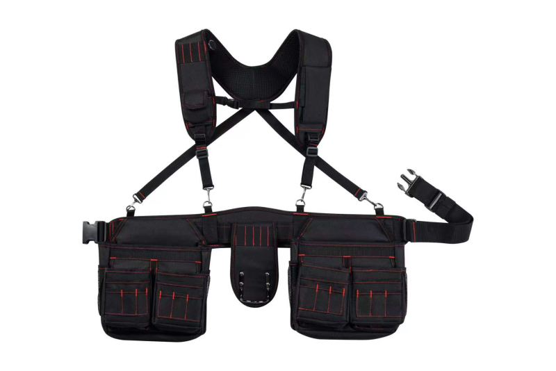 Голяма многофункционална чанта за инструменти с колан и презрамка; марка Double dreamer; стил: инструментален комплект; серия ZC-YB