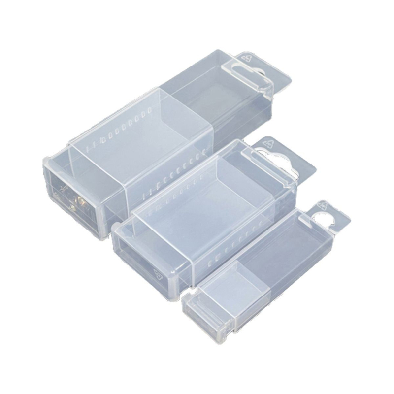 Teleskopinė stačiakampė saugojimo dėžė grąžtams ir frezėms, antistatinis plastikas