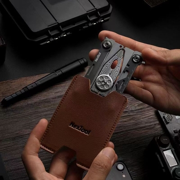 Nalto Silver Wing EDC комплект със сгъваем нож — 14 функции за открито и общо ползване