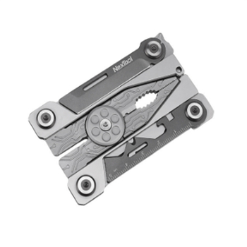 Nalto Silver Wing EDC комплект със сгъваем нож — 14 функции за открито и общо ползване